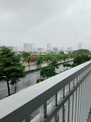 a view of a river from a bridge at Ambulinog in Manila