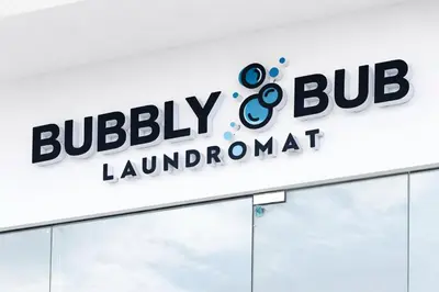 a sign for a bully and lbj lumbermont at 2BR ManilaBay 180 Seaview Beside Okada 14 in Manila