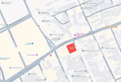 a map of the location of the proposed apartment complex at Dibuho Studio in Manila