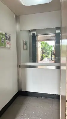 an empty room with a window in a building at Terravive in Manila