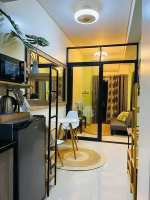a living room with a view of a living room at S Residences Tower 2, 1 Bedroom in Manila