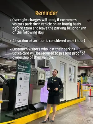 a woman standing in front of a ticket machine at 2 Bedroom Unit with Queen-sized Beds near NAIA T3 in Manila