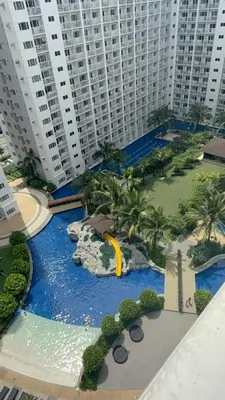a model of a resort with a water park at Shell and Shorline Bliss Manila Staycation in Manila
