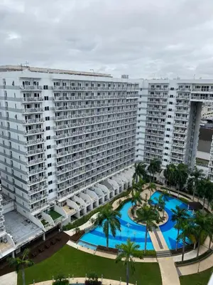 an aerial view of a large apartment building at Zia Preaecious Stay in Manila