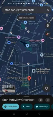 a map of the city and its attractions at Osaka Japan Theme Greenbelt Glorieta Makati Big Unit Loft 50sqm Free Pool Gym Netflix in Manila