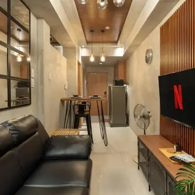 Modern Industrial 1 BR | Condo | MOA Shore 3 NAIA