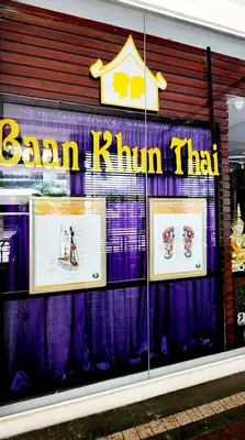 a store window with a sign that reads boom ham that at 22e BGC Unit 3 mins Walk to The Venice Grand Canal Mall Pet Friendly in Manila