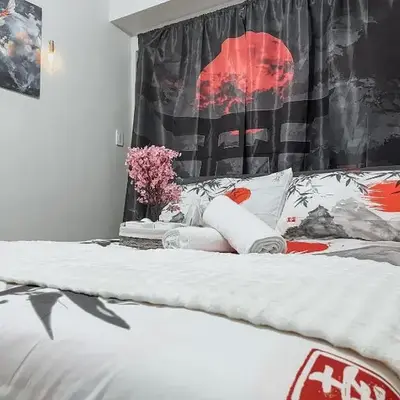 Cozy Family and Group-Friendly Private 2 Bedroom with Coffee Bar and Fast Wifi at S Residences Mall of Asia