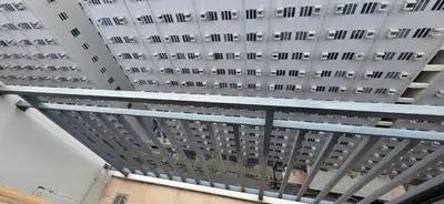 a view of the ceiling of a building at Executive Saver Suite 1BR Mall of Asia Airport in Manila