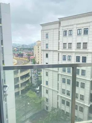 a view from a window of a building at Cluster 5 9H in Manila