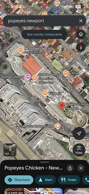a map of a city with buildings and roads at Family Suite-150Newport Boulevard Southwing in Manila