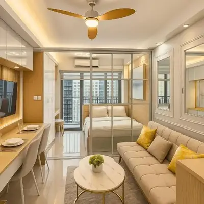 Elegant MOA Condo at Shore Residence near the Bay