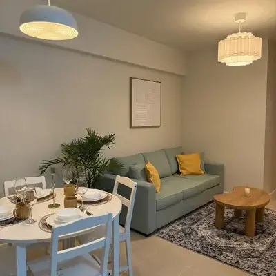 Stylish Cozy Nordic 2BR Netflix & Free Parking
