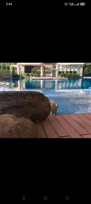 a picture of a swimming pool in a building at JC Palace Residences in Manila
