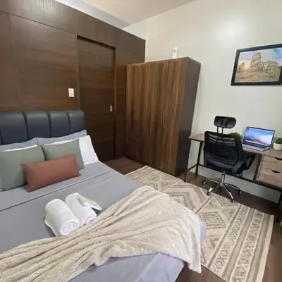 Stylish 1BR Air Residences Wifi & Netflix