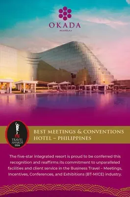 a flyer for a hotel with a picture of a building at RM A837 S Residence near SMX and SM Arena in Manila