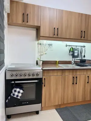 a kitchen with a stove and a sink at Raya and Zane in Manila