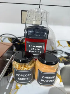 two jars of food sitting on top of a counter at Upside Down in Manila