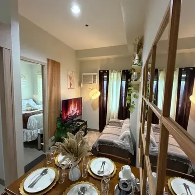 Luxe staycation by Joy at Charm Residence Cainta