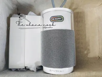 a white heater is sitting in a wall at The Hearth Bliss in Manila