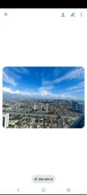 a screenshot of an aerial view of a city at STUDIO Type CONDO in Manila