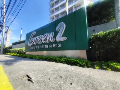 a sign for the energy test drive center at Naomi's Green Haven in Dasmariñas