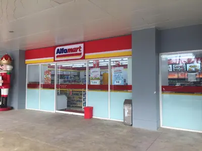 a store with an all mine sign on the wall at Sea Breeze Studio Manila in Manila