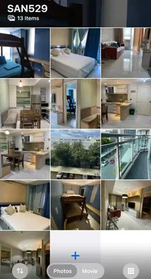 a collage of different pictures of a room at Azure Urban Resort and Residences by Rosary in Manila