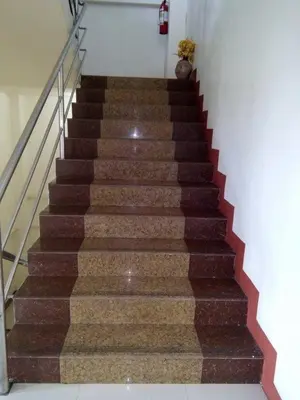 a set of stairs in a building at Asia Novo Boutique Hotel - Rosario in Rosario