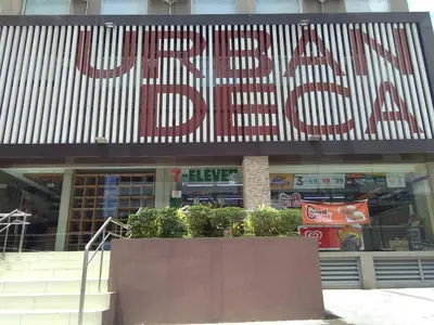 a store with a large sign on the front of it at Urban Deca Tower Graceysplace Unit unit 3113 Mandaluyong in Manila