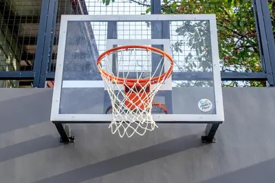 a basketball hoop with an orange at Addie's Place Soldiers Hills Village Muntinlupa in Manila