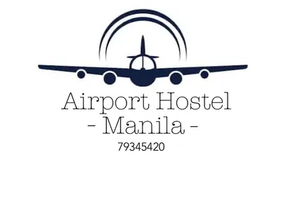 an airport hotel mandala logo on a white background at Airport Hostel Manila in Manila