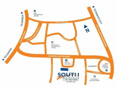 Gallery image of A Cozy 1 Bedroom Unit with a Parking at South Residences SM Southmall in Manila