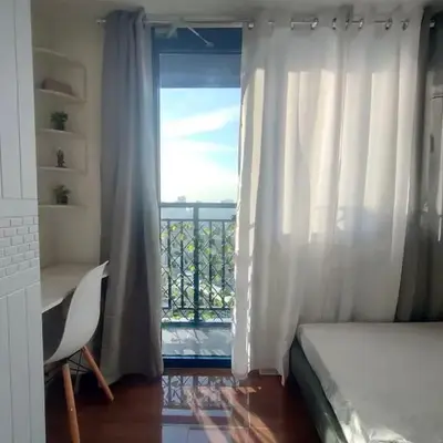 Fully Furnished 1 Bedroom at SMDC Air Residence with Balcony City View