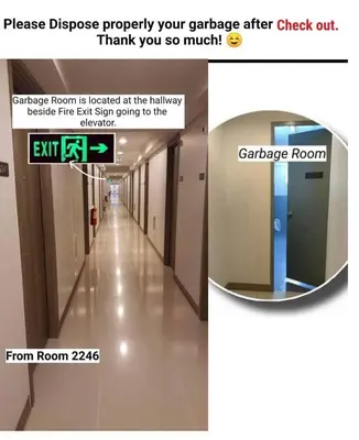 a screenshot of a hallway in a hospital at Coast Residences, Roxas Blvd, Pasay City in Manila