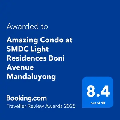 a screenshot of a cell phone with the words awarding cordota smc light releases at Amazing Condo at SMDC Light Residences Boni Avenue Mandaluyong in Manila