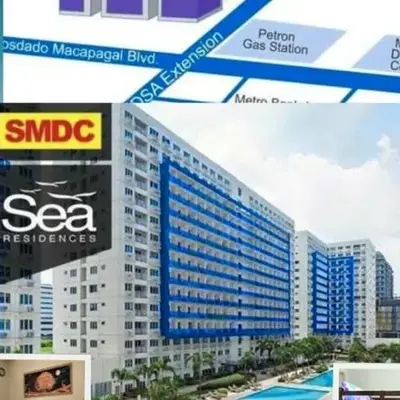 335 Sea Residences Tower F Staycation Infront of Moa