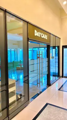 an empty day care building with the doors open at Lovely 1 Bedroom City View in Uptown BGC in Manila