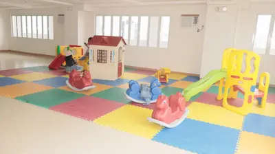 a room with many toys on the floor at CONDOMINIUM AT TAFT AVENUE, MALATE, Manila in Manila
