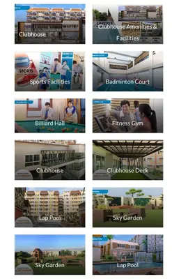 a collage of different pictures of different buildings at Lancris Residences 2 Bedroom Entire Apartment near Airport with Pool in Manila