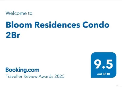 a screenshot of the bloom releases cordo brit travel review awards at Bloom Residences Condo 2Br in Manila